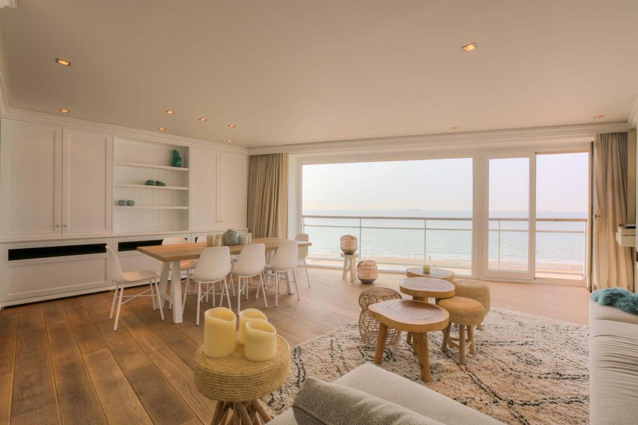 Appartementen Op De Zeedijk In Knokke Op De 3E En 4E Verdieping Van Logie Marie Zewnętrze zdjęcie