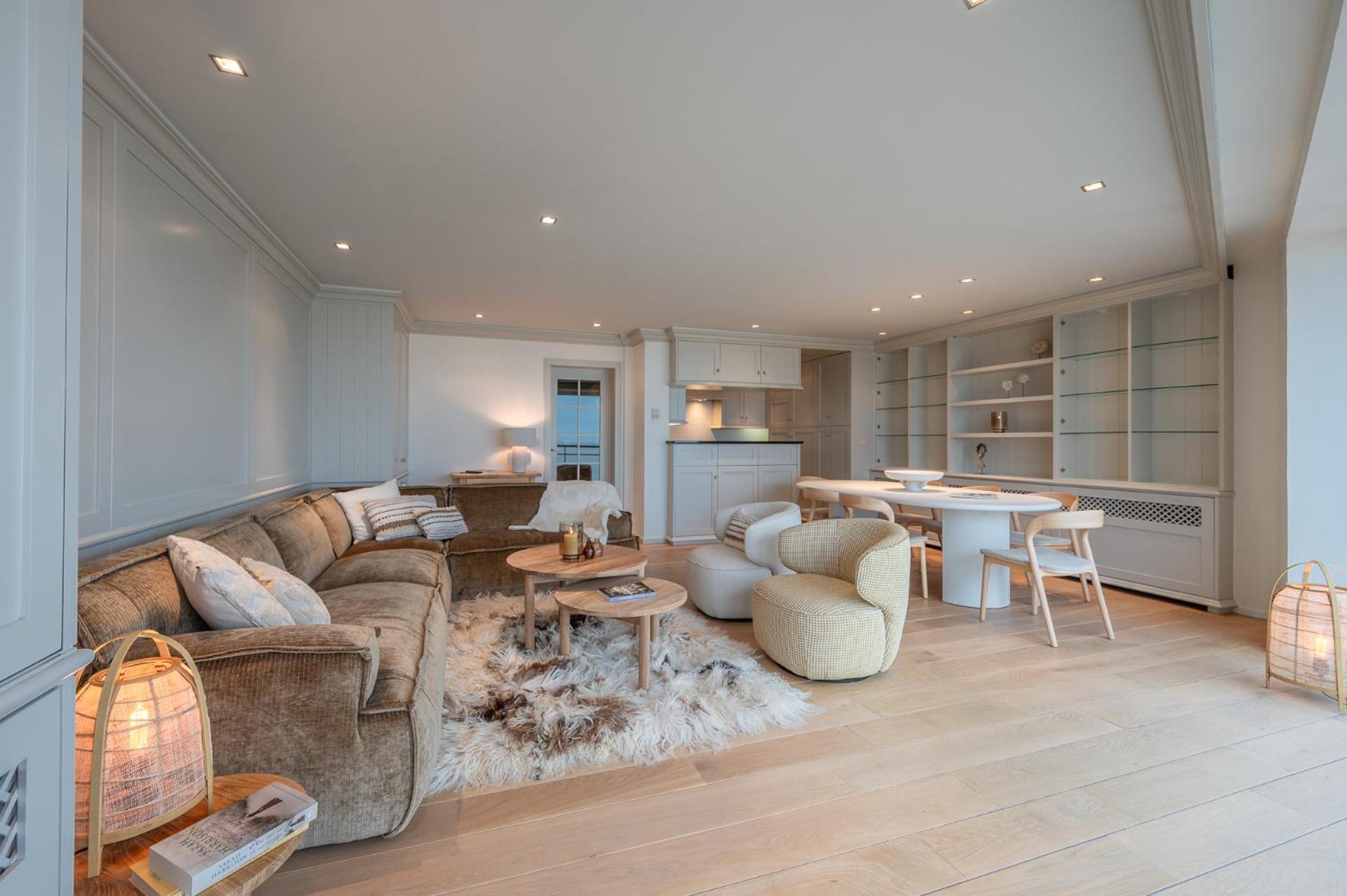 Appartementen Op De Zeedijk In Knokke Op De 3E En 4E Verdieping Van Logie Marie Zewnętrze zdjęcie